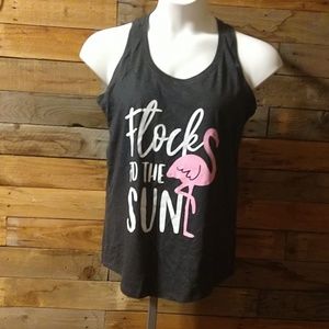 Instant Message Flock to the Sun tank  - NEW